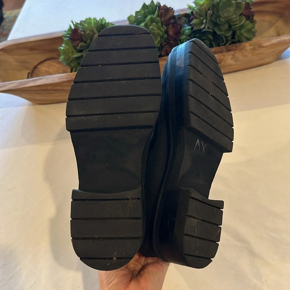 Sam Edelman Lulia Lug Sole Chelsea Boot boots Size 9 Leather Platform Chunky EUC - Picture 5 of 7